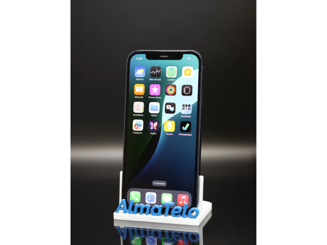 Apple iPhone 12 64 GB Black 100% akku - 12 HÓ GARANCIA