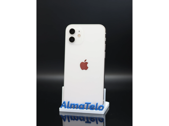 Apple iPhone 12 64 GB White 100% akku - 12 HÓ GARANCIA
