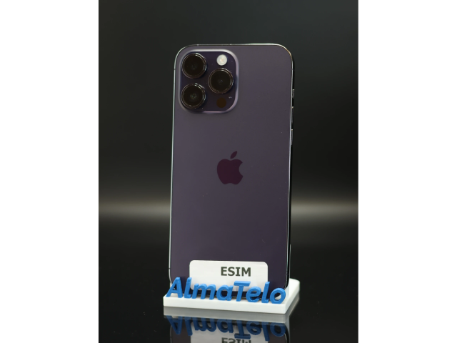 Apple iPhone 14 Pro Max 128 GB Deep Purple 100% akku - 12 HÓ GARANCIA