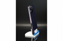 Apple iPhone 14 Pro Max 128 GB Deep Purple 100% akku - 12 HÓ GARANCIA