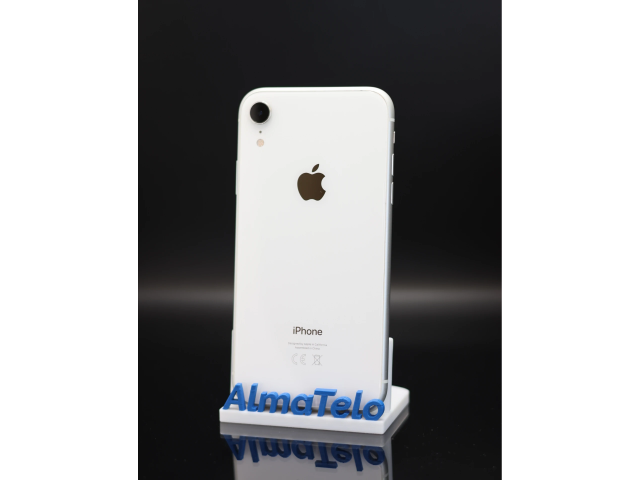 Apple iPhone XR 64 GB White 100% akku - 12 HÓ GARANCIA