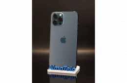Apple iPhone 12 Pro Max 128 GB Pacific Blue 100% akku - 12 HÓ GARANCIA