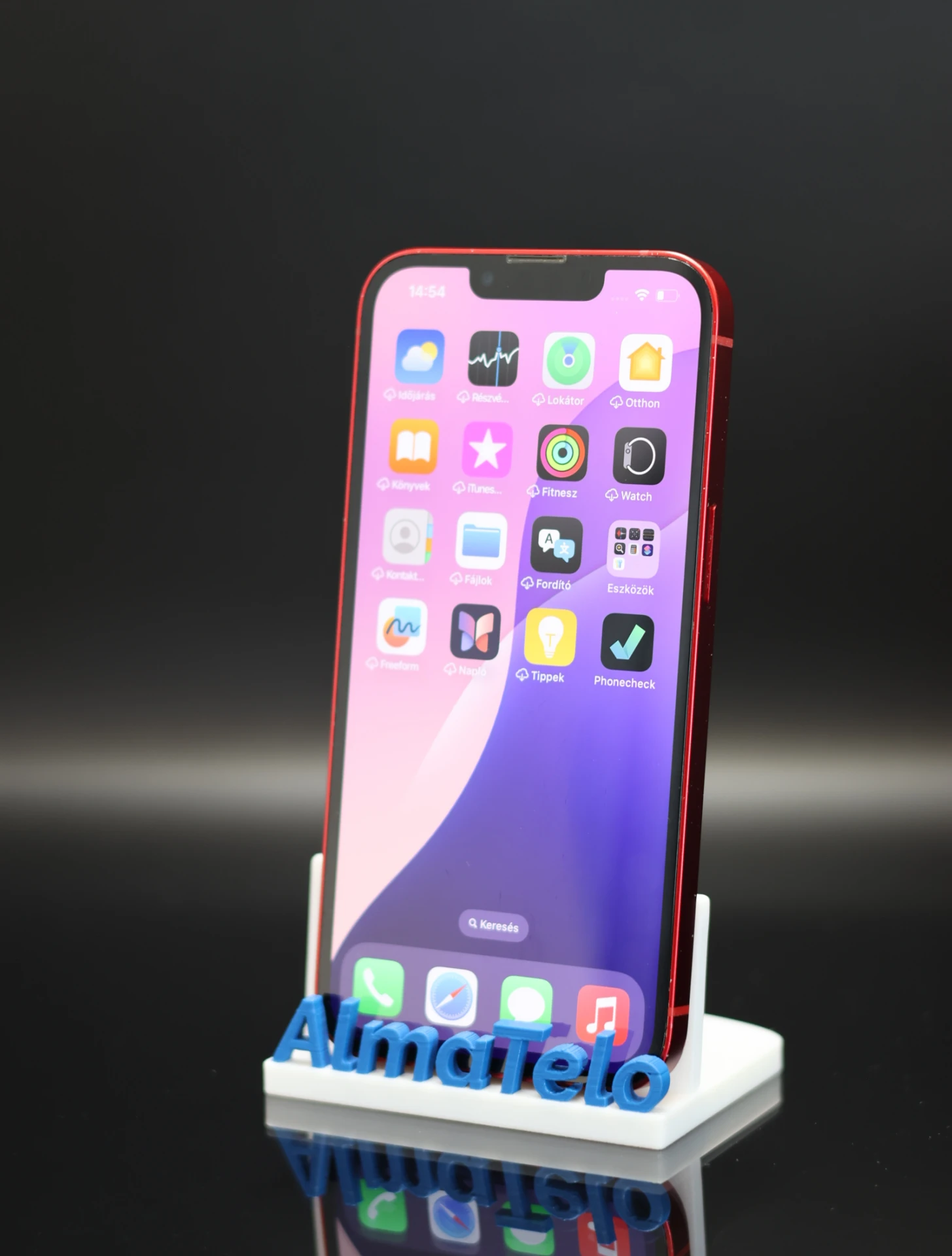 Apple iPhone 13 128 GB PRODUCT RED 100% akku - 12 HÓ GARANCIA