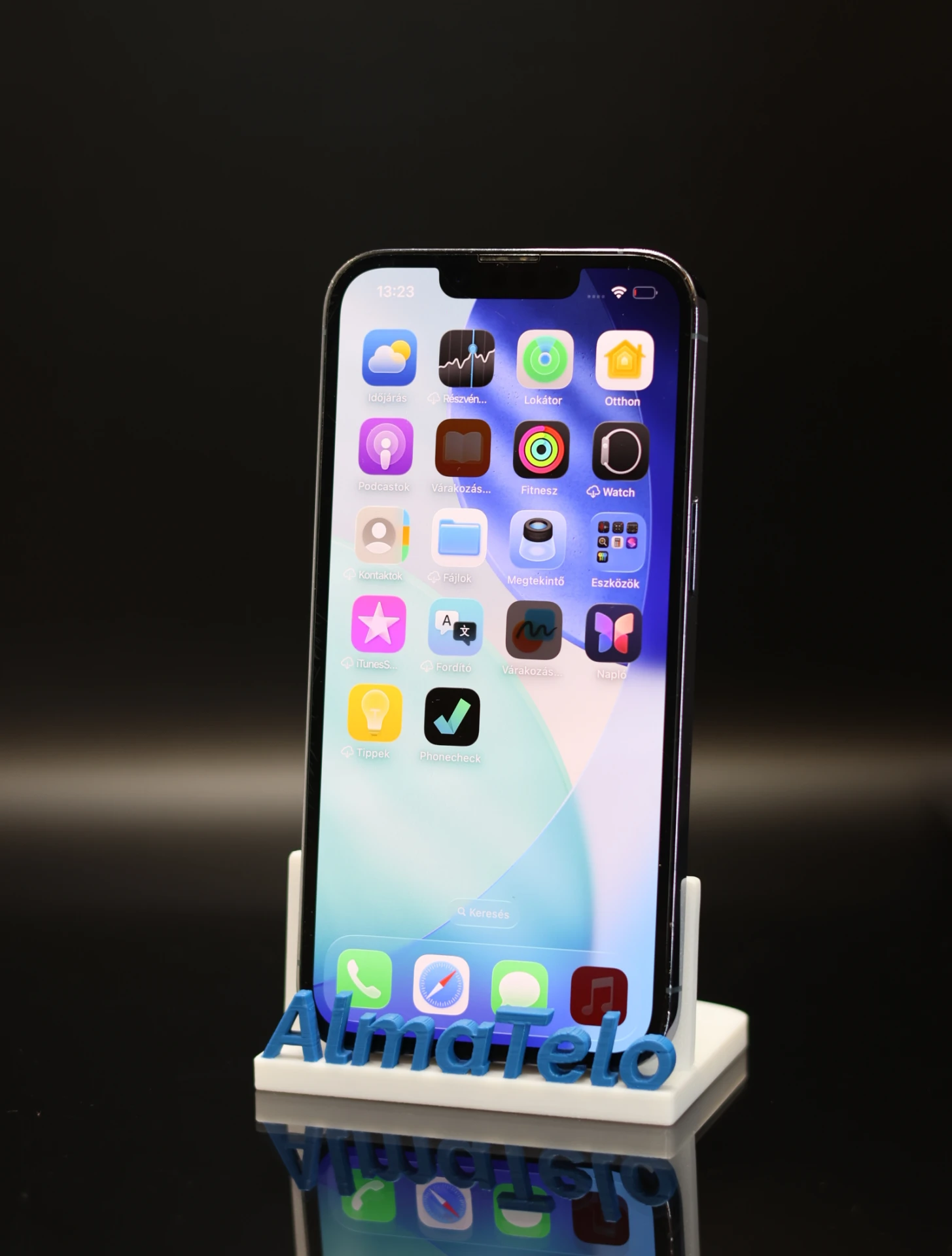 Apple iPhone 13 Pro 128 GB Sierra Blue 100% akku - 12 HÓ GARANCIA