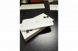 iPhone 16 Plus 128 GB Fehér - Kártyafüggetlen, 100% Akkumulátor