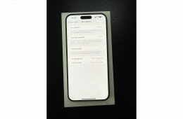 iPhone 16 Plus 128 GB Fehér - Kártyafüggetlen, 100% Akkumulátor