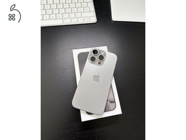 iPhone 16 Pro 256 GB Natúr Titán - Kártyafüggetlen, 97% Akkumulátor