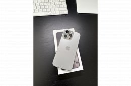 iPhone 16 Pro 256 GB Natúr Titán - Kártyafüggetlen, 97% Akkumulátor