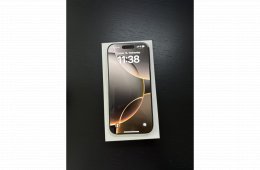 iPhone 16 Pro 256 GB Natúr Titán - Kártyafüggetlen, 97% Akkumulátor
