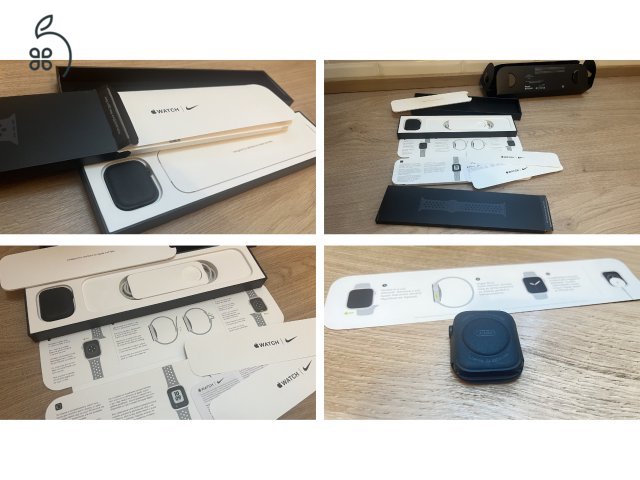 Apple Watch 7 Nike GPS 41mm fekete
