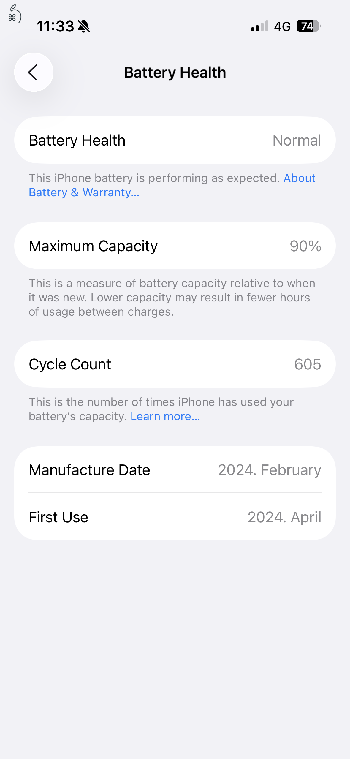 iPhone 15 Pro 256GB asztroszürke újszerű állapot