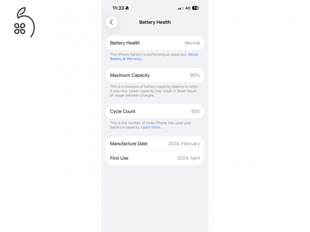 iPhone 15 Pro 256GB asztroszürke újszerű állapot
