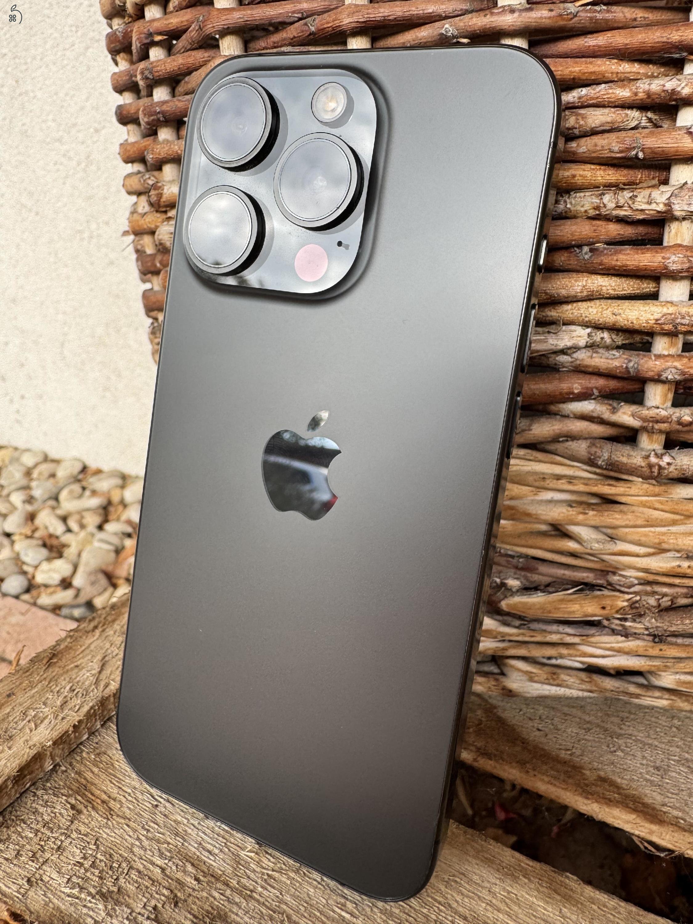 iPhone 15 Pro 256GB asztroszürke újszerű állapot