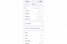 iPhone 15 Pro fehér 256GB hibátlan állapot
