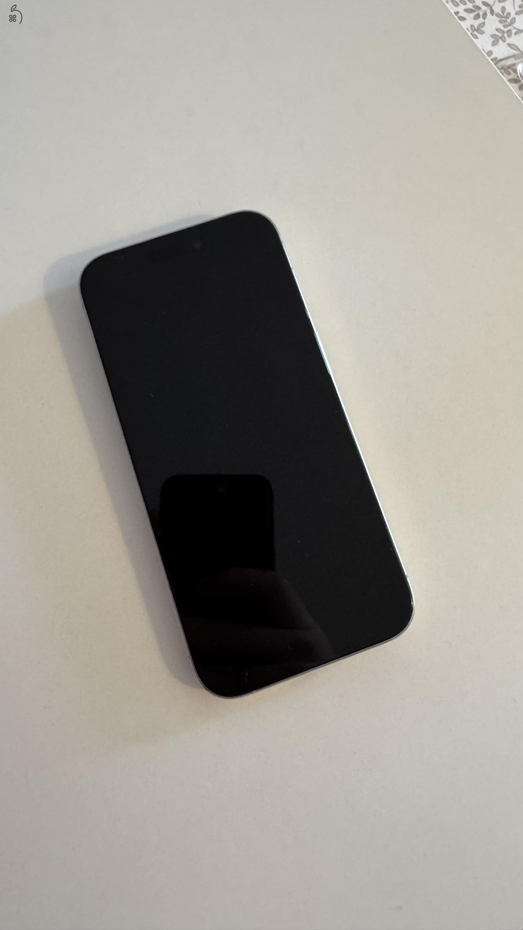 iPhone 15 Pro fehér 256GB hibátlan állapot
