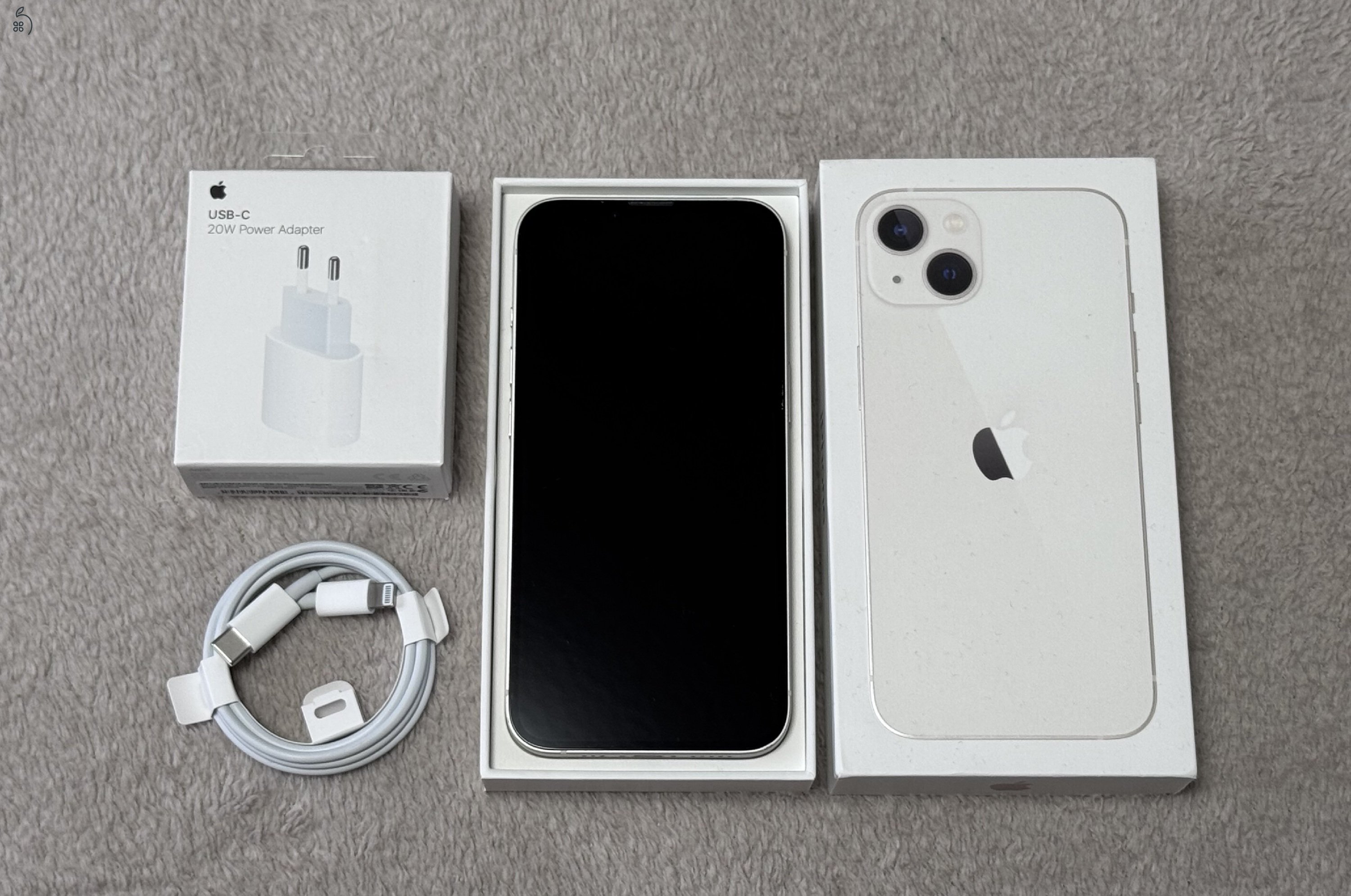 iPhone 13 128GB - AKKU 86% - kártyafüggetlen, karcmentes állapotban