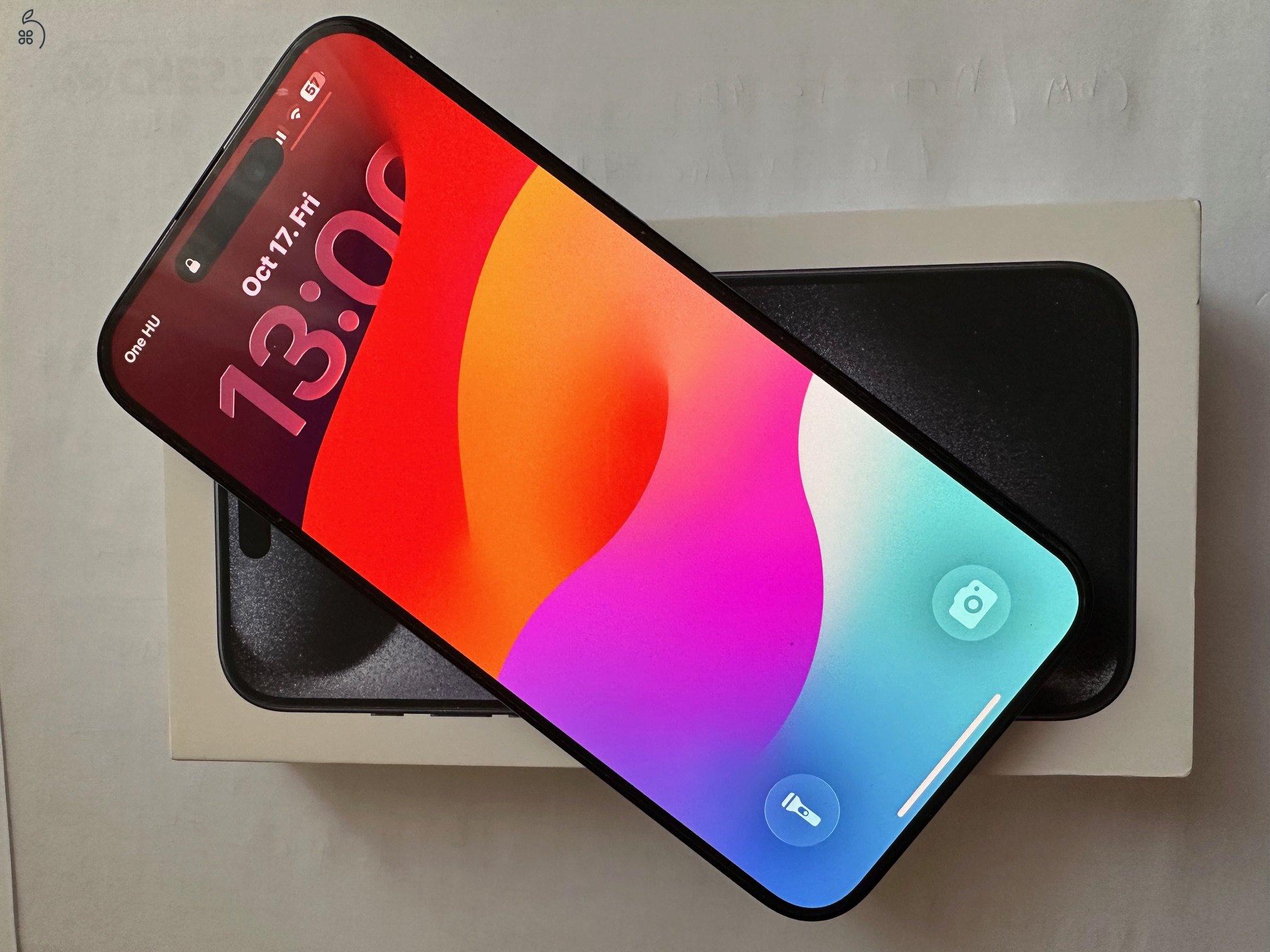 Eladó iPhone 15 PRO Max 256GB Titánium Kék