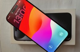 Eladó iPhone 15 PRO Max 256GB Titánium Kék