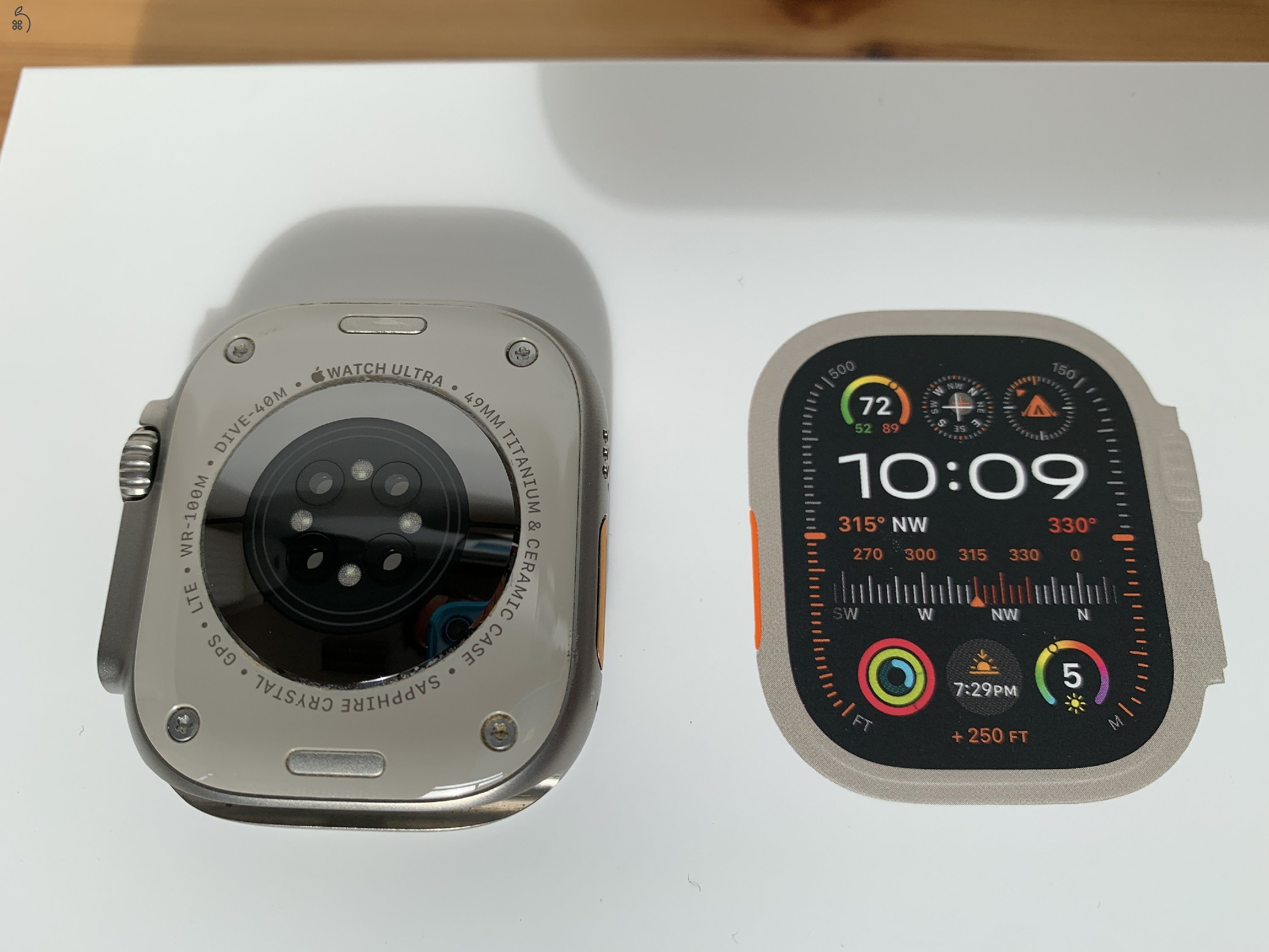 Apple Warch Ultra 2 Cellular 49mm újszerű + Navy Blue szíj