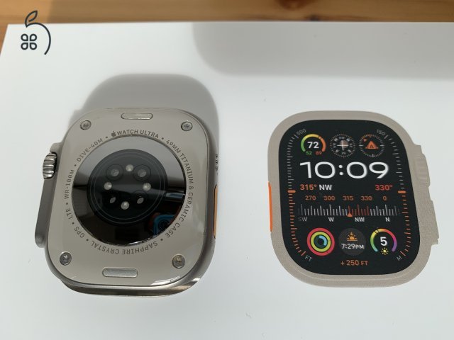 Apple Warch Ultra 2 Cellular 49mm újszerű + Navy Blue szíj