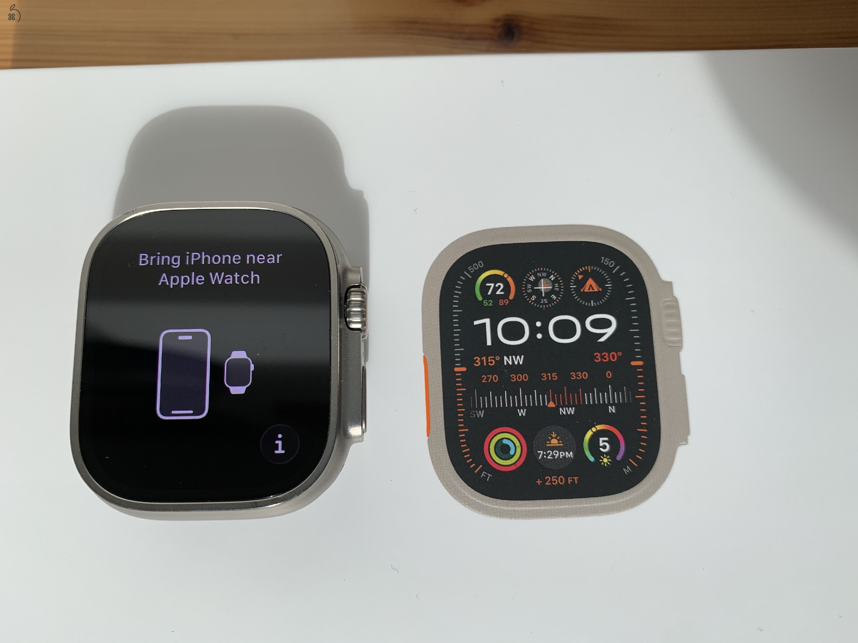 Apple Warch Ultra 2 Cellular 49mm újszerű + Navy Blue szíj