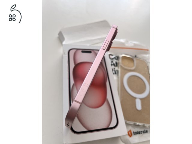 iPhone 15 128GB Apple garancia! Akku 100%!