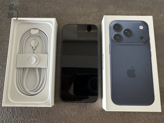 iPhone 17 Pro 512GB Deep Blue – csak néhány napja felbontott, gyakorlatilag új, döntésváltozás miatt eladó