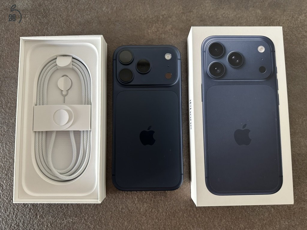 iPhone 17 Pro 512GB Deep Blue – csak néhány napja felbontott, gyakorlatilag új, döntésváltozás miatt eladó