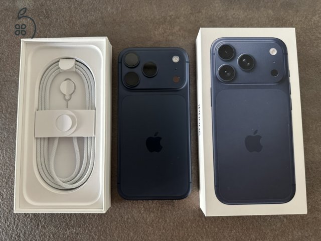 iPhone 17 Pro 512GB Deep Blue – csak néhány napja felbontott, gyakorlatilag új, döntésváltozás miatt eladó