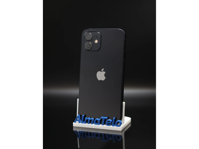 Apple iPhone 12 128 GB Black 100% akku - 12 HÓ GARANCIA
