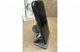 Eladó újszerű iPhone 15 128 GB Fekete, gyárilag független! 