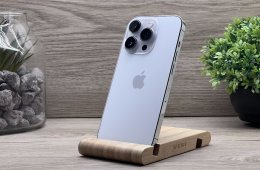 Hibátlan iPhone 14 Pro Silver 128GB 2 ÉV Garanciával Számlával 90% Akku