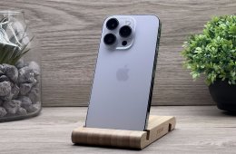 Hibátlan iPhone 14 Pro Silver 128GB 2 ÉV Garanciával Számlával 90% Akku