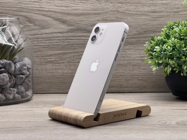 Hibátlan iPhone 12 White 64GB 2 ÉV Garanciával Számlával 91% Akku