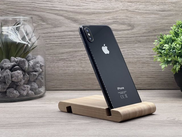 iPhone X Space Gray 64GB 2 ÉV Garanciával Számlával 100% Akku