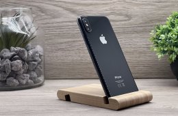 iPhone X Space Gray 64GB 2 ÉV Garanciával Számlával 100% Akku