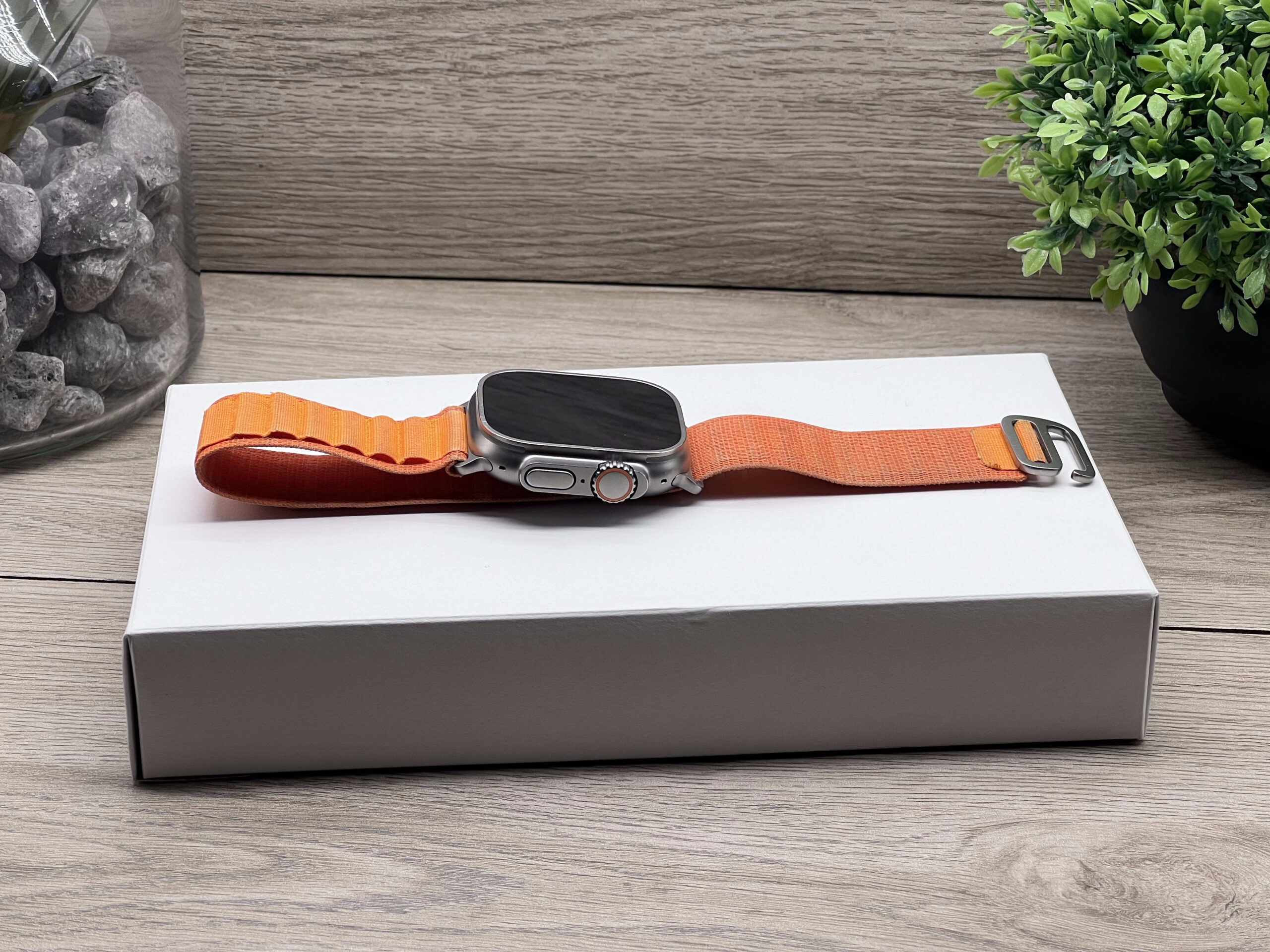 Hibátlan Apple Watch Ultra Natural titanium 49mm 2 ÉV Garanciával Számlával