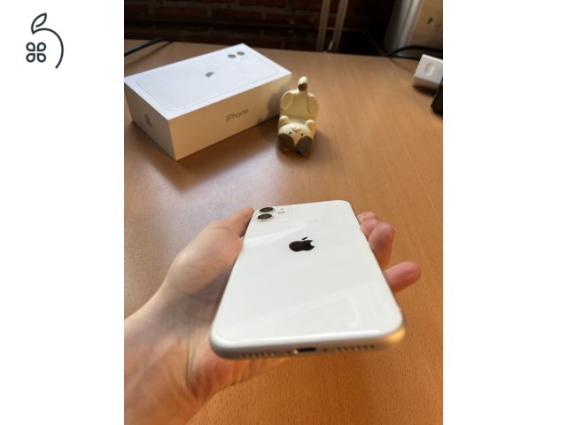 Fehér iPhone 11 64GB első tulajdonostól