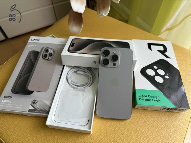 Iphone 15pro 25 hónap garanciával eladó