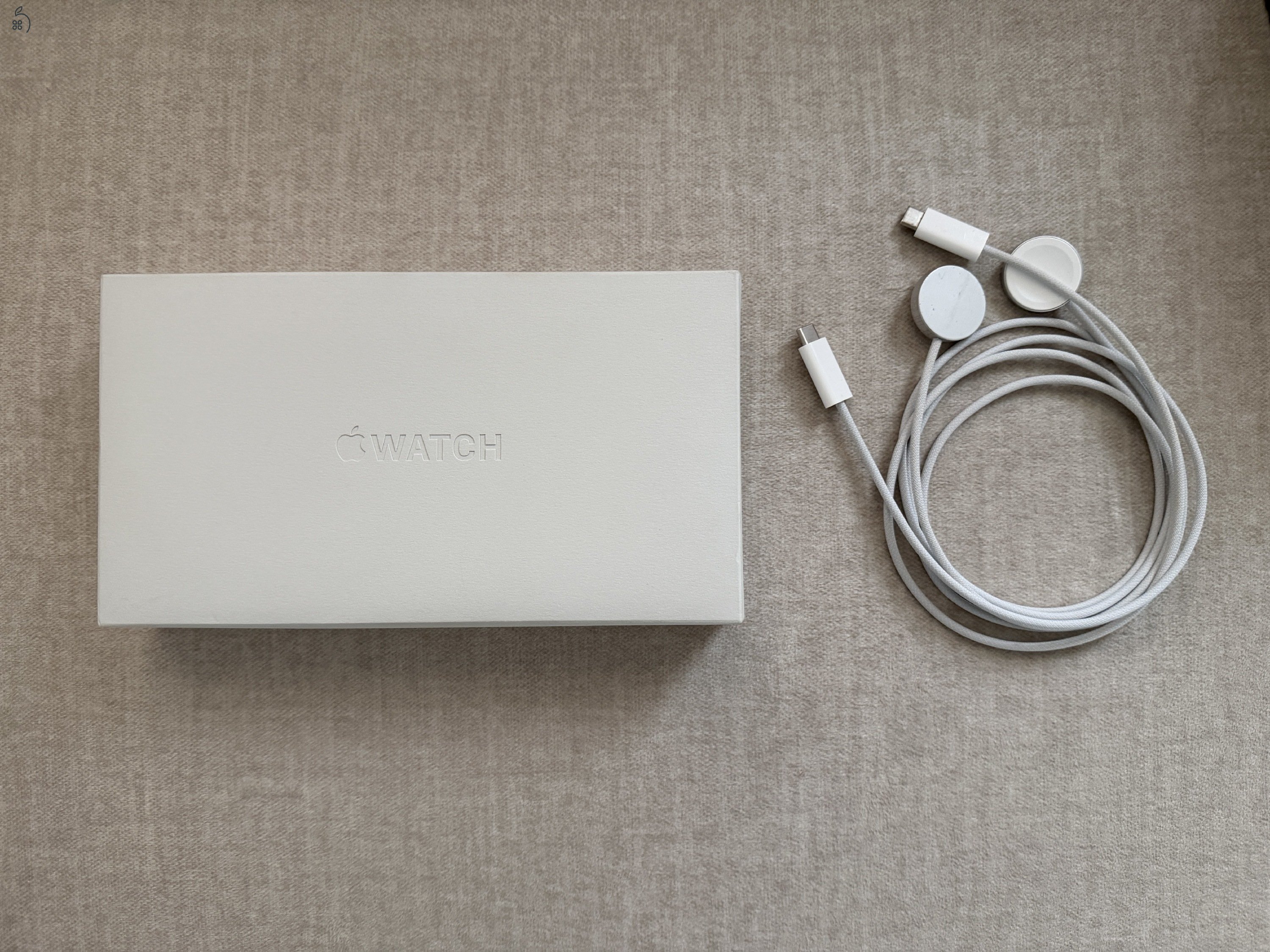 Apple Watch Ultra 49mm - Titán Tok, Éjfekete Óceán Szíj