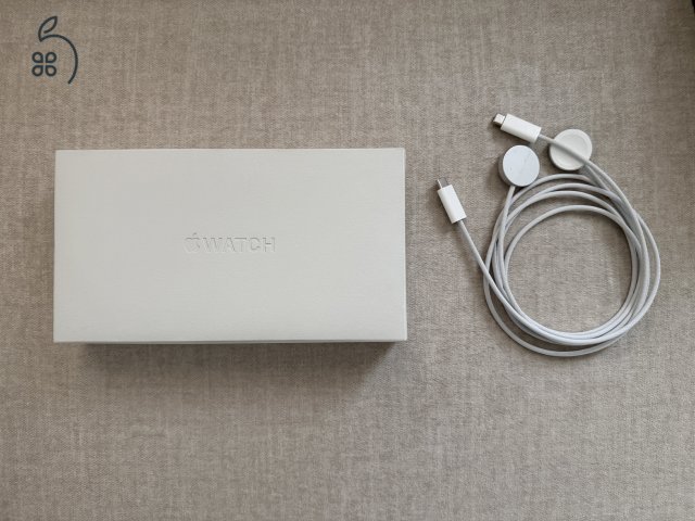 Apple Watch Ultra 49mm - Titán Tok, Éjfekete Óceán Szíj