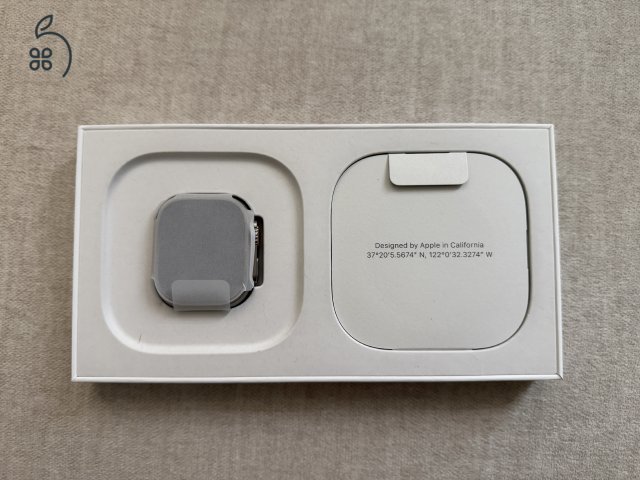 Apple Watch Ultra 49mm - Titán Tok, Éjfekete Óceán Szíj