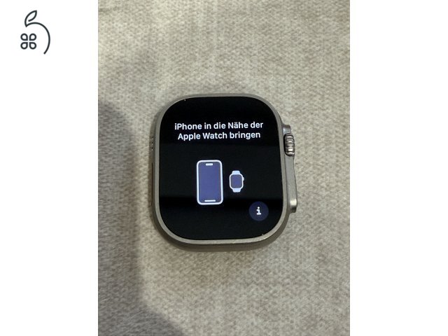 Apple Watch Ultra 49mm - Titán Tok, Éjfekete Óceán Szíj