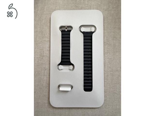 Apple Watch Ultra 49mm - Titán Tok, Éjfekete Óceán Szíj