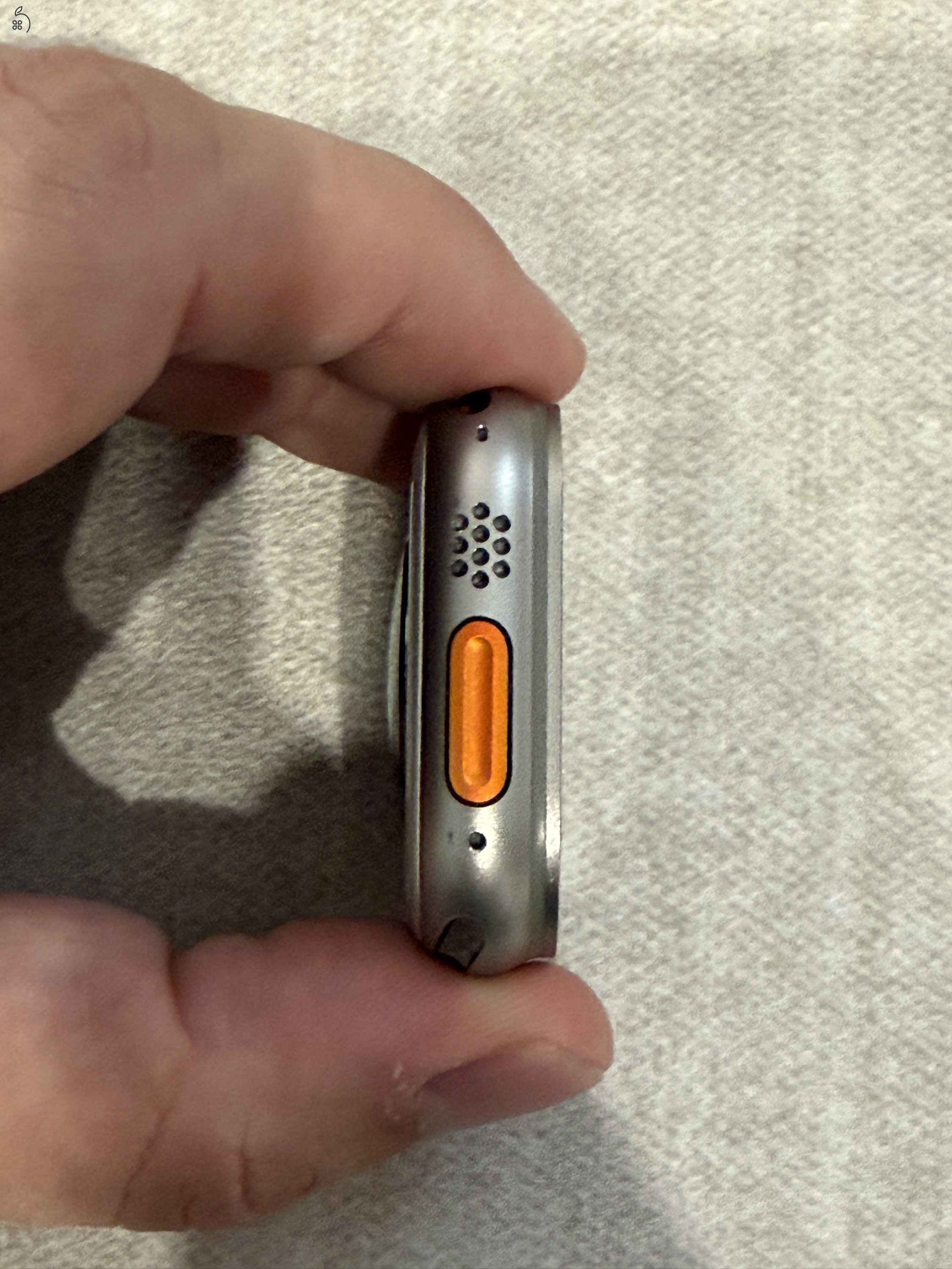 Apple Watch Ultra 49mm - Titán Tok, Éjfekete Óceán Szíj