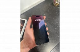 Eladó iphone 16 pro max, sivatagszínű, 256gb, 100%os akkumulátor, számla, 2026 ápr. ig garancia, kártyafüggetlen.