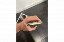 Eladó iphone 16 pro max, sivatagszínű, 256gb, 100%os akkumulátor, számla, 2026 ápr. ig garancia, kártyafüggetlen.