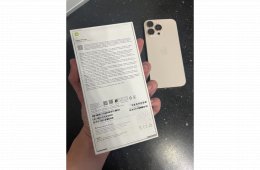 Eladó iphone 16 pro max, sivatagszínű, 256gb, 100%os akkumulátor, számla, 2026 ápr. ig garancia, kártyafüggetlen.