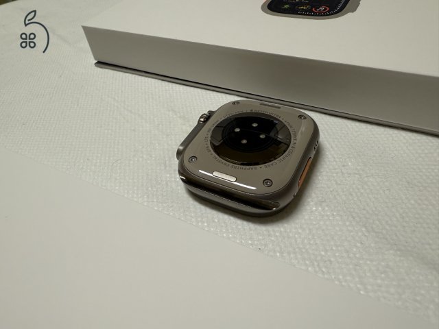 Apple Watch Ultra 2. 49mm Natúr Gar.26.04 Titán Navy Blue Alpesi szíj