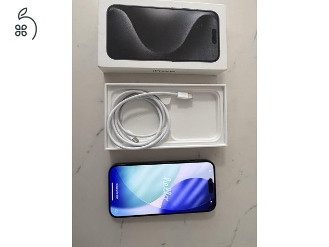 Apple Iphone 15 Pro 256 GB fekete